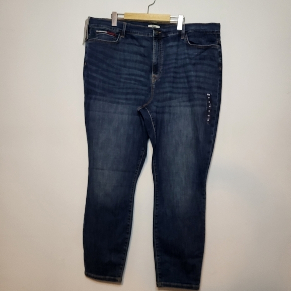Tommy Hilfiger Washed Blue Skinny Jeans Size 24 - Picture 1 of 11